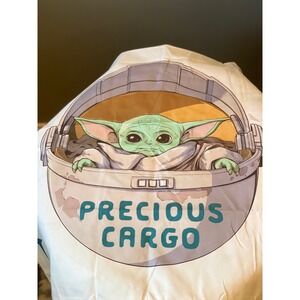 Star Wars The Mandalorian Baby Yoda Twin Flat‎ Sheet Precious Cargo